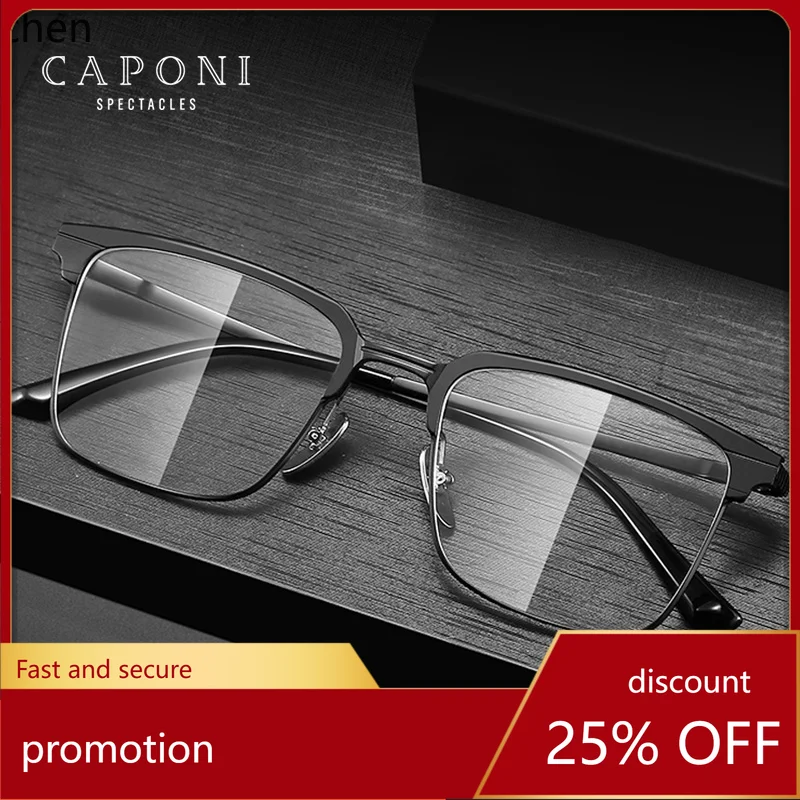 YFY Men's Classic Progressive Computer Glasses Anti-Blue Light Reading Glasses
