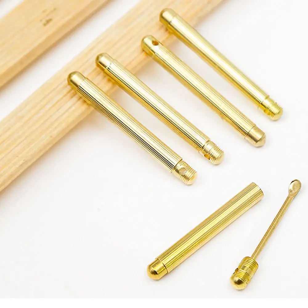 Portatile 1PC Detergente per cerume Strumento per la pulizia dell'orecchio Tipo pieghevole Cucchiaio per l'orecchio Curette Strumenti per scavo dell'orecchio Strumenti per la rimozione del cerume