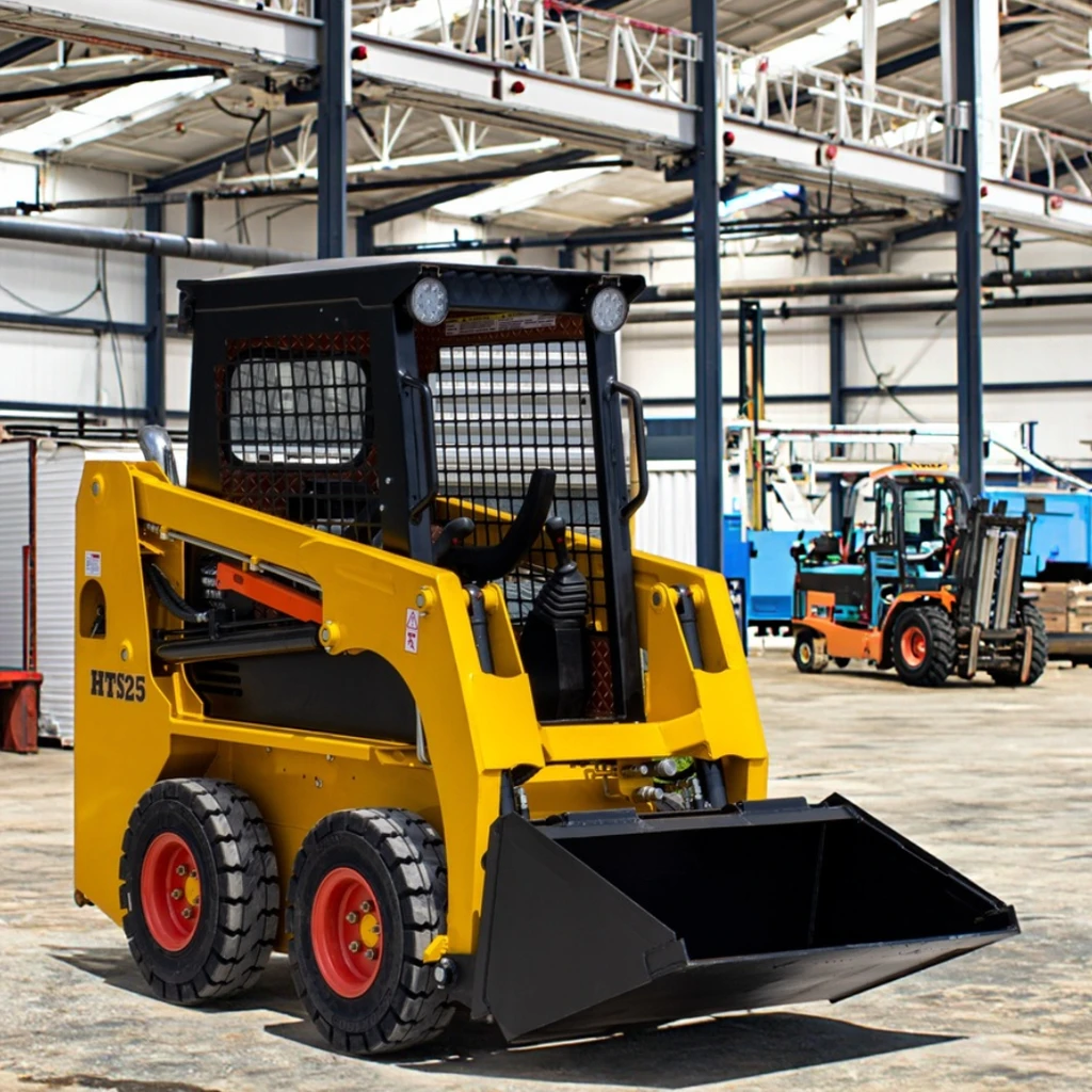 

Kubota Engine Skid Steer Loader Diesel with EPA/European 5-track Skid Steer Loader