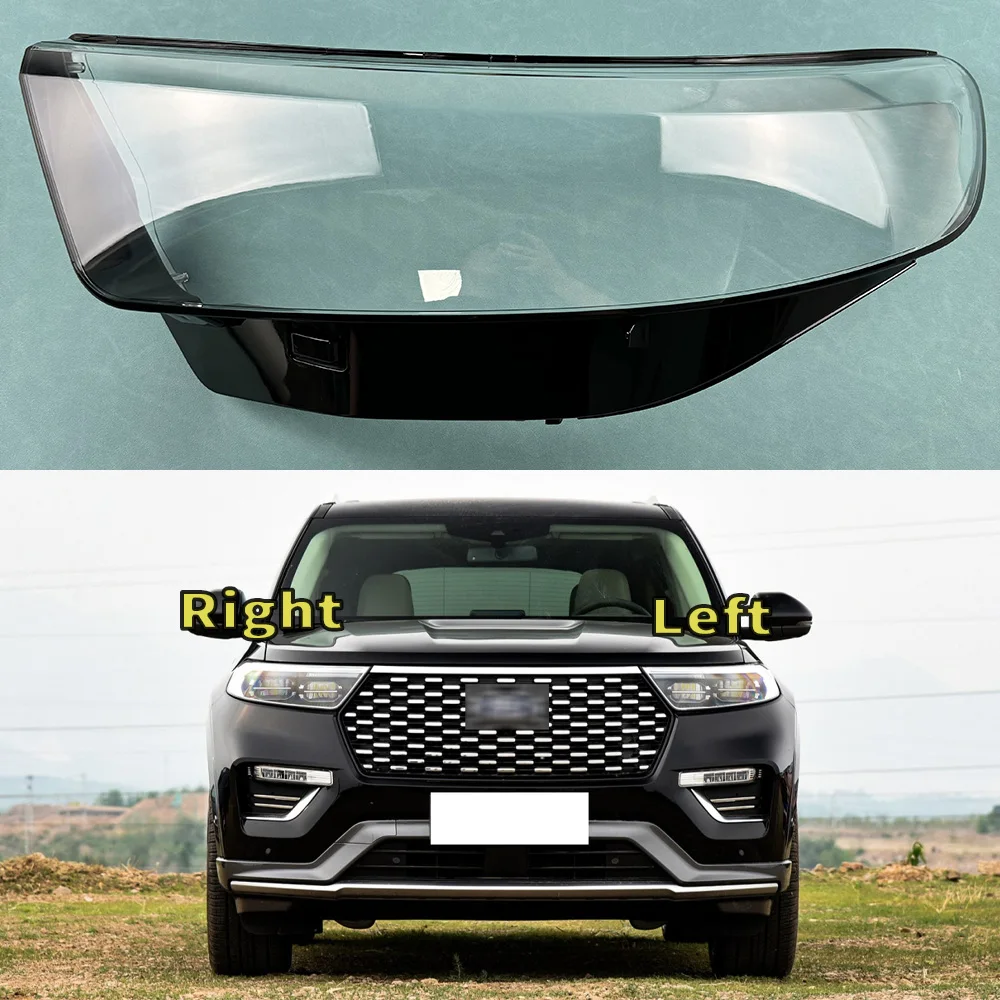 

Headlamp Cover Transparent Lamp Shade Headlight Shell Lens Plexiglass Auto Replacement Parts For Ford Explorer 2020 2021 2022