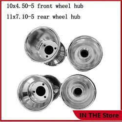 Kart 10x4.50-5 130mm front or 11x7.10-5 180mm rear wheel hub 5 inch Go-kart car 4  drift  Aluminium alloy rims