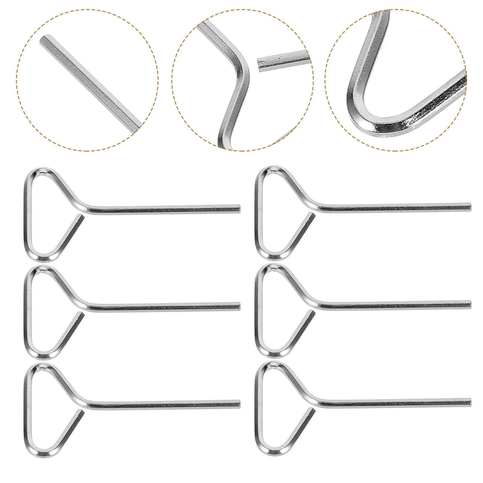 

10Pcs Hex Key Steel Door Key Set for Exit Device Locks Durable Metal Allen Wrenches Emergency Lock Tools