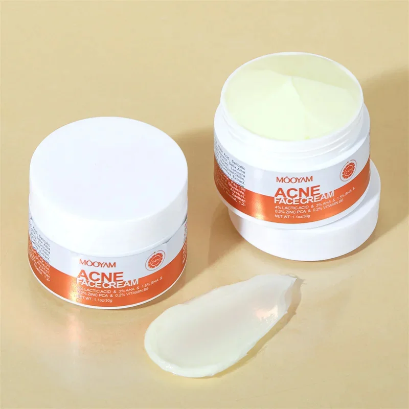 Herbal Acne Removal Face Cream Anti-Acne Gel Treatment Acne Scar Pore Shrinking Eliminate Large Pores Pimples Whitening Care