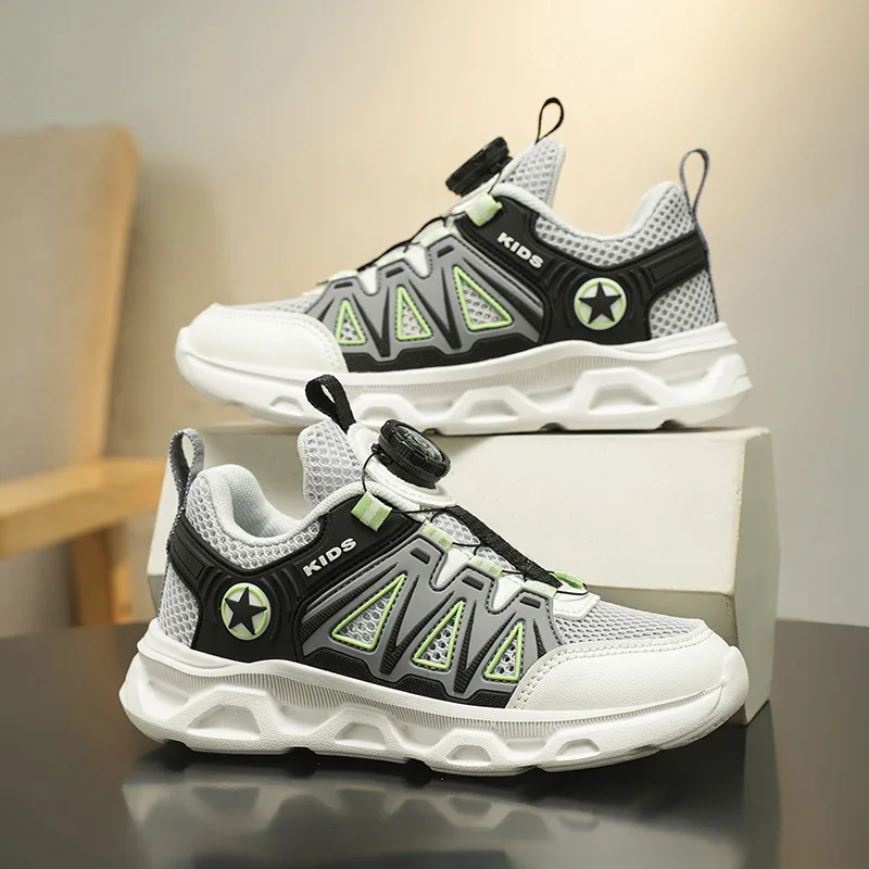

Comfortable Unisex Child Daily Shoes Air Permeable Surface Stable Grip Outdoor Travel Activity Shoes