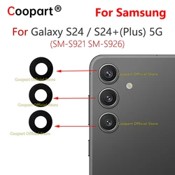 Rear Back Camera Glass Lens For Samsung Galaxy S24 S24+Plus 5G SM-S921 SM-S926 Replacement With Adhesive Sticker