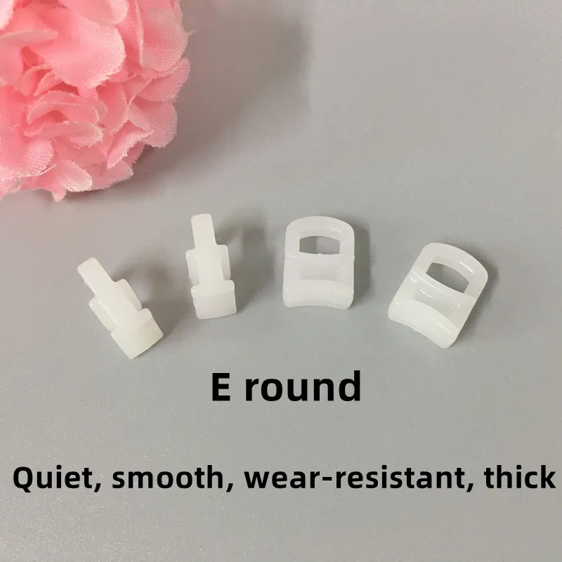 10Pcs Car Curtain Track Pulley Nano Mini Wheel Car Truck General Curtain Hooks Shower Curtain Hooks car curtain accessories