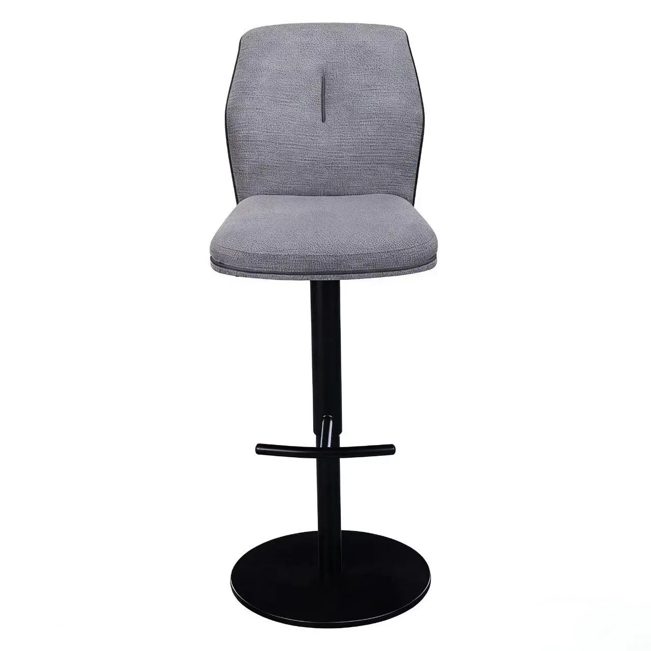Modern Luxury High Height Swivel Leather Rattan Stool Bar Chair Stools for Kitchen Counter Restaurant