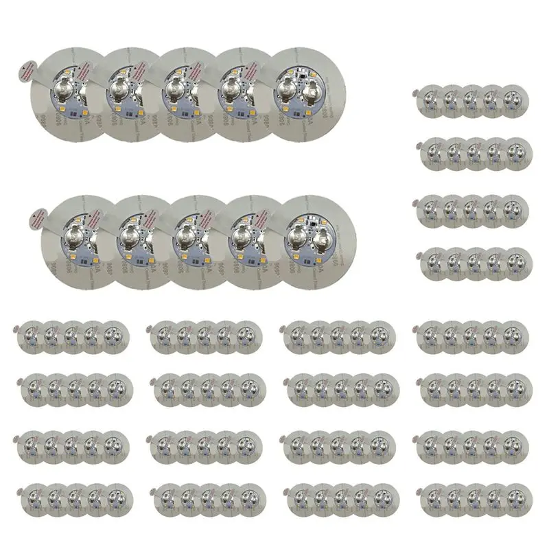 AT63-100PCS LED Coaster White,Light Up Coasters,LED Sticker Lights,Wine Bottle Lights,For Drinks,Bar Accessories,Party