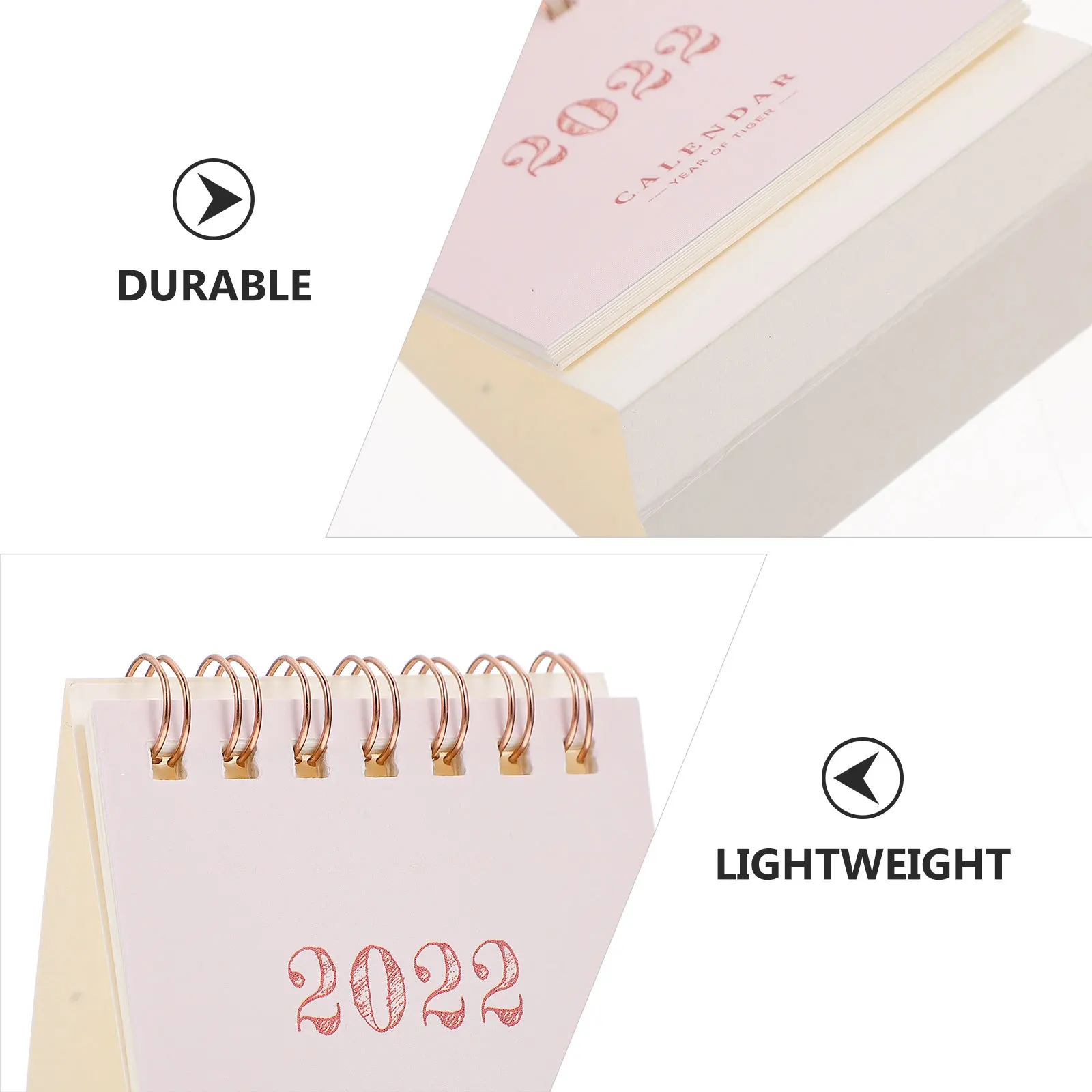 

5 шт. настольные мини-календари 2022 года, бумажные складные настольные календари, планировщик для заметок, украшение для комнаты для домашнего офиса