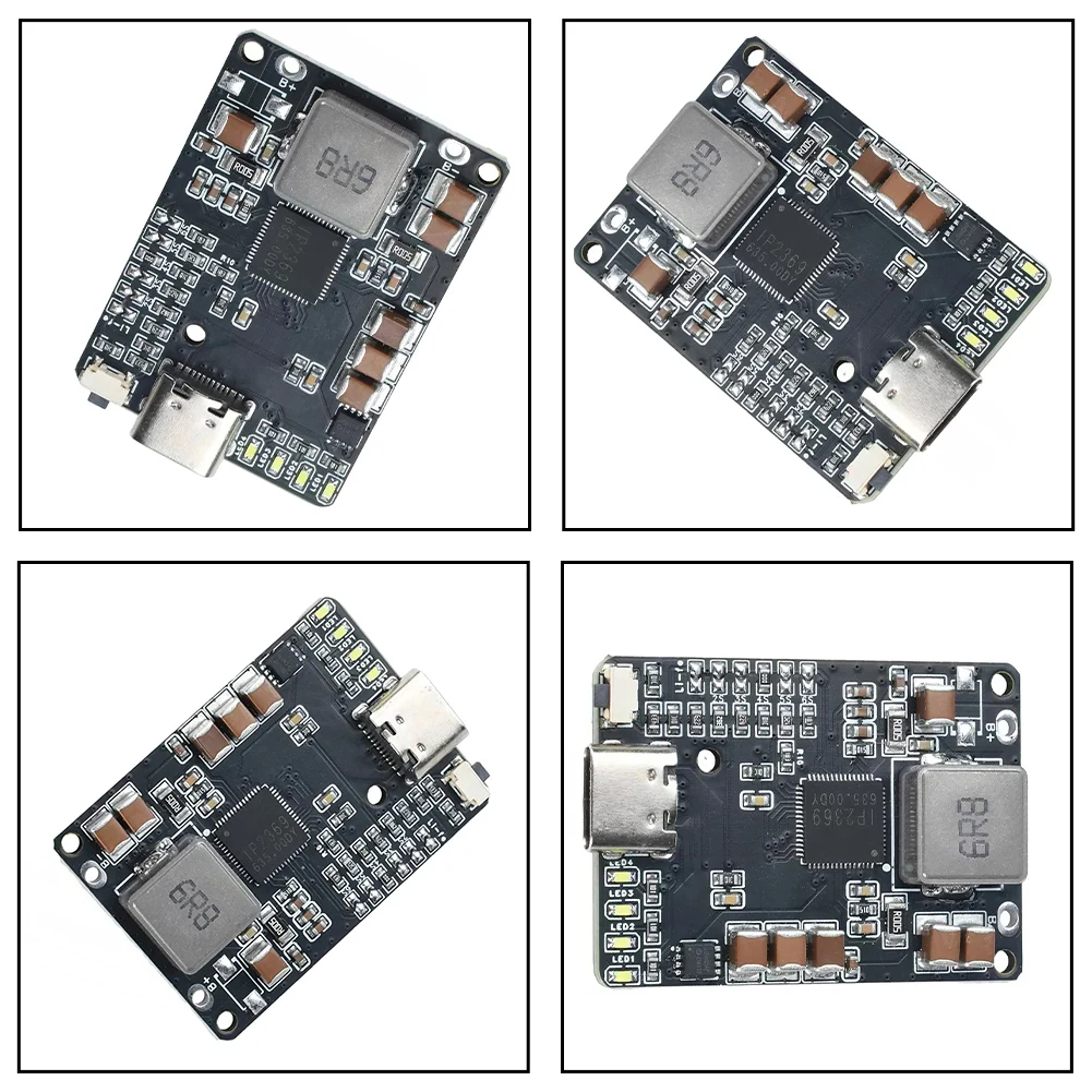 For Battery Monitoring 45W Battery Module Dual Protection For Lithium Batteries LED Indicator Board Temperature Protection