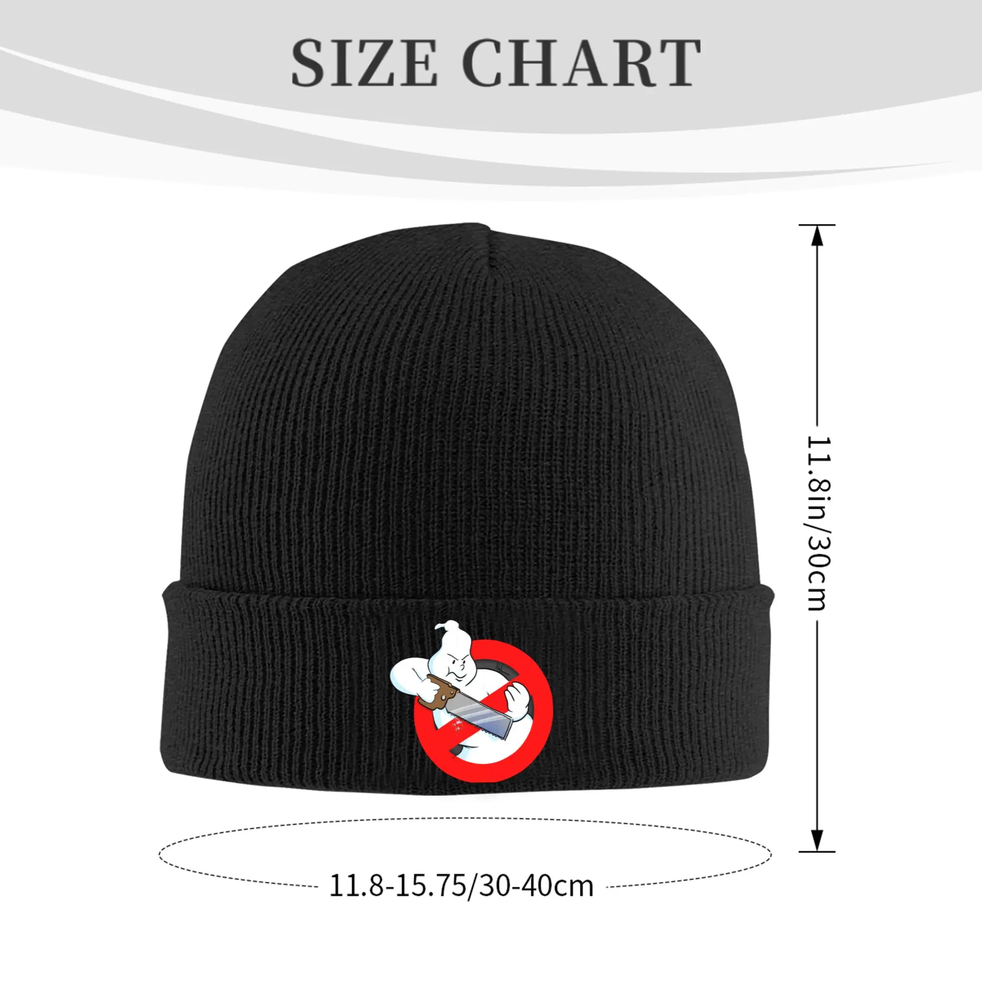 Ghosts Movie Skullies Beanies Caps Winter Warm Knitting Hat Women Men Street Adult Busters Film Halloween Bonnet Hats Ski Cap
