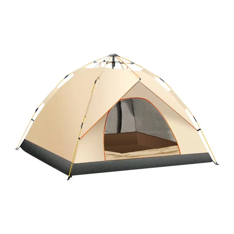 ZP0090 Changlong 3-4 Person Automatic Camping Tent Double Layer Full Kit 1000mm Waterproof Beach Use