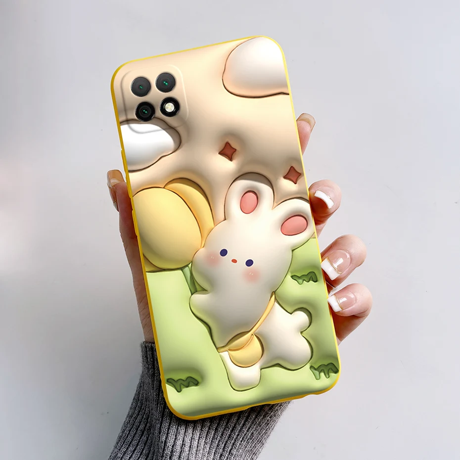 For Hauwei Nova Y60 Case WKG-LX9 Cute Rabbit Panda Soft Shockproof Silicone Phone Cases for Huawei Nova Y60 Y 60 60Y Back Cover