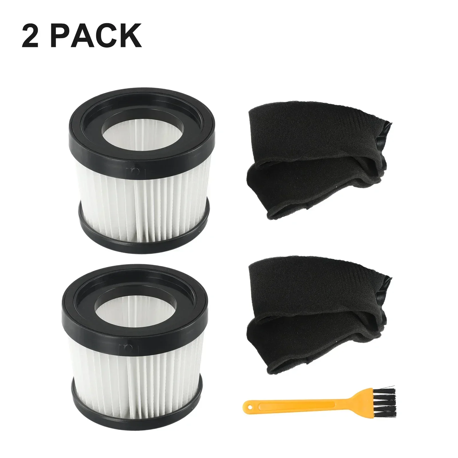 4set For DEWALTs DCV5011H Filter Screen Element For DCV5011H 20V Cordless Handheld Vacuum Cleaner Washable Reusable Filters