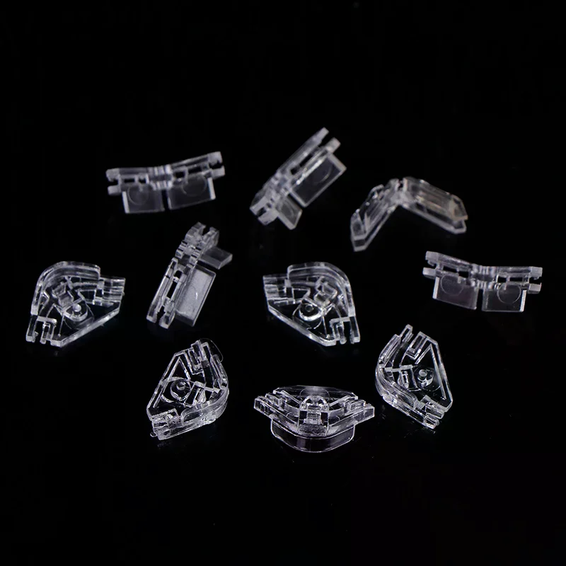 Confezione da 5 protezioni angolari trasparenti, ponticello speciale in fibra ottica per uso domestico interno