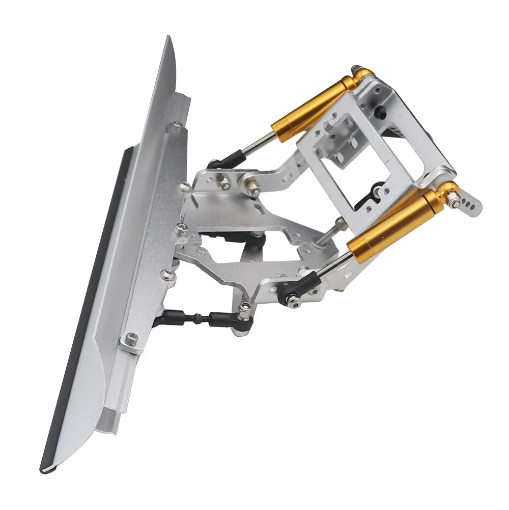 Metal Snow Plow Snow Sand Shovel Tools For 1/10 Rc Crawler Car Traxxas Trx4 Trx6 Axial Scx10 Ii 90046/90047 Scx10 Iii