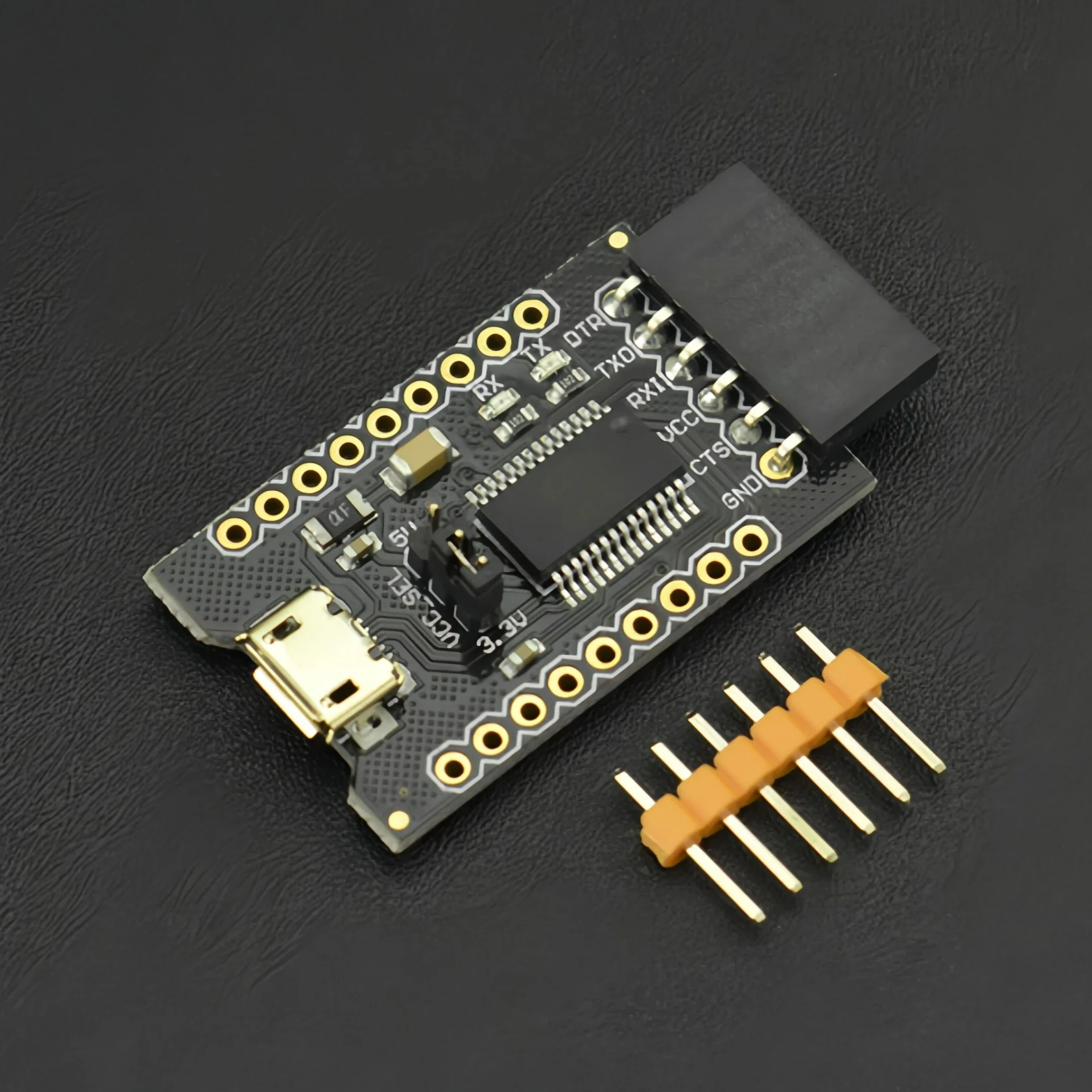 

Программатор-загрузчик FTDI Basic FT232RL 5В/3.3В для Arduino Pro Mini FIO LilyPad, USB-TTL последовательный адаптер