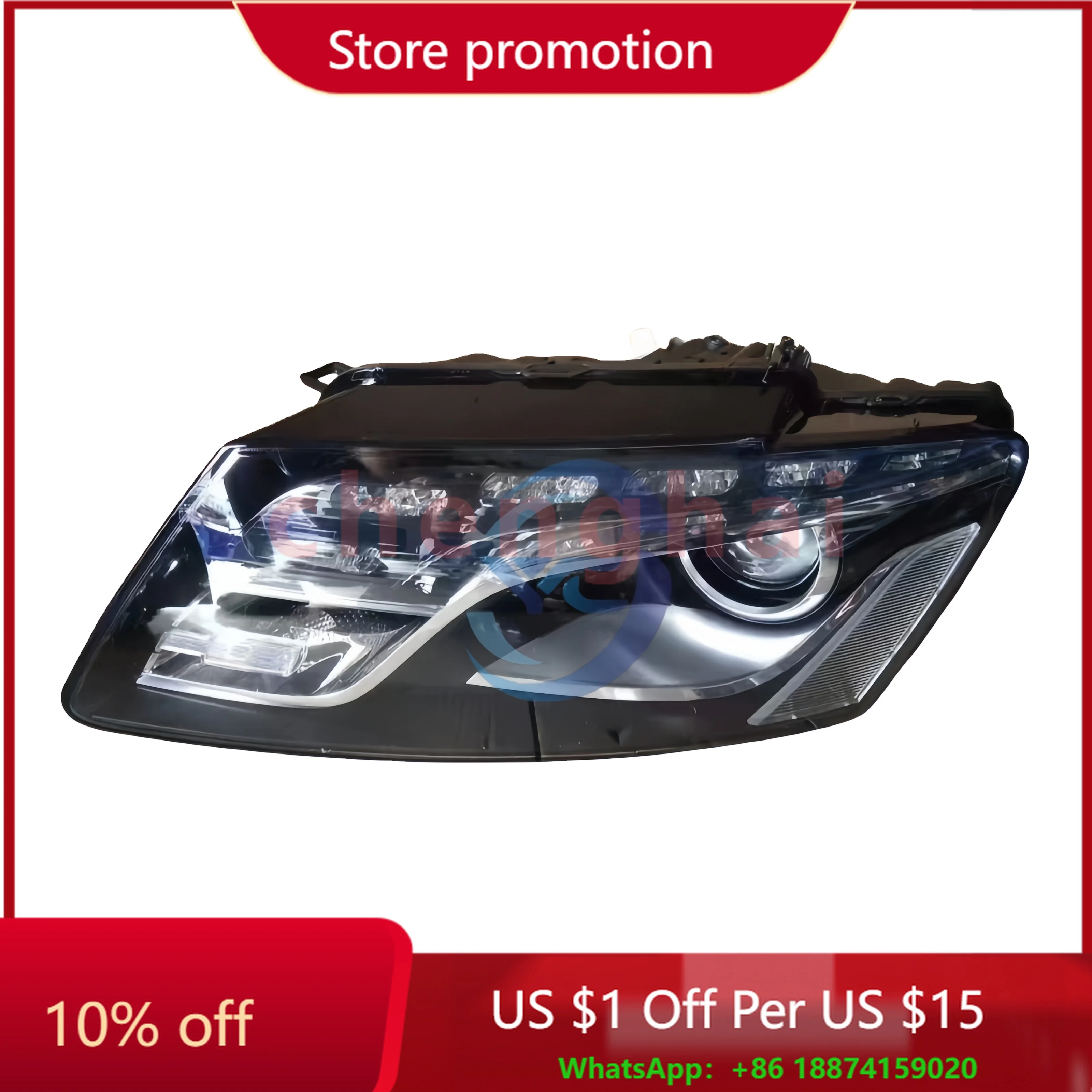 

Hot selling car headlights A udi Q5 HID Xenon 2010 headlights car accessories