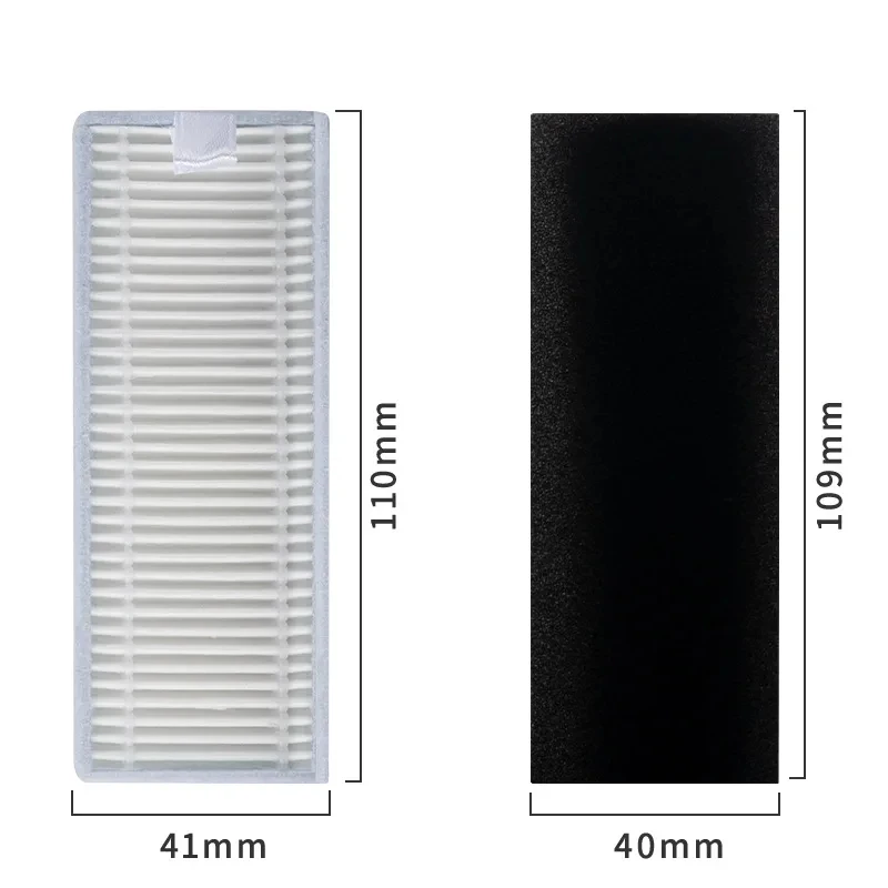 Side Brush Main Brush Dust Box Hape Filter For yeedi Mop Station Self-cleaning Robot Vacuum Cleaning Replacement Accessories