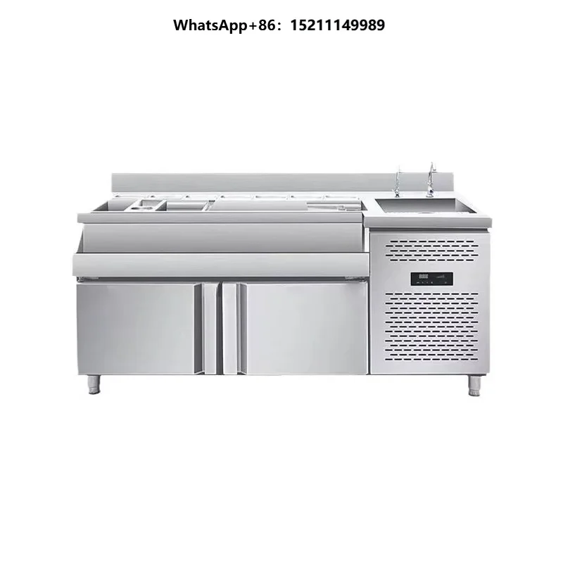 Customized Stainless Steel Bartender Workbench Bar Equipment