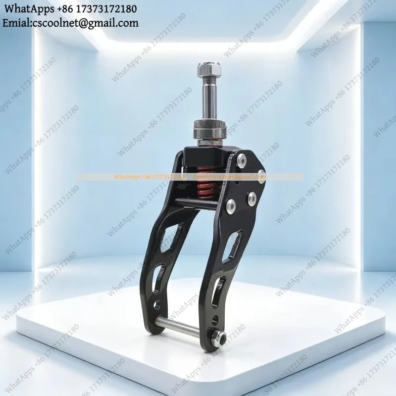 Electric Wheelchair Front Wheel Bracket 10-Inch Spring Iron Plate Universal Manual Chair Accessories Replacement Part