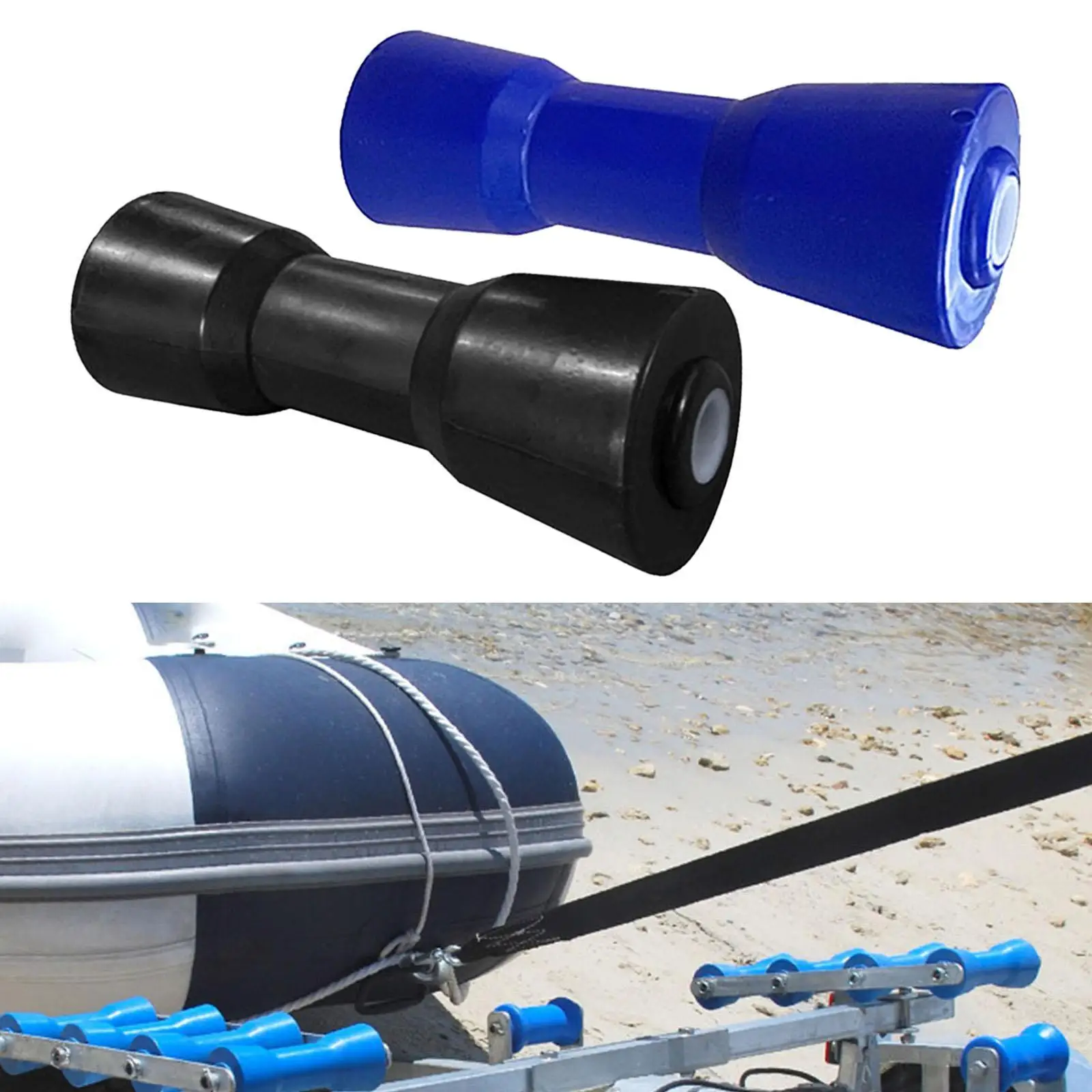 

Boat Trailer Roller Heavy Duty Wear Resistant Portable Rolling Tool Boat Trailer Bow Roller for Warehouses