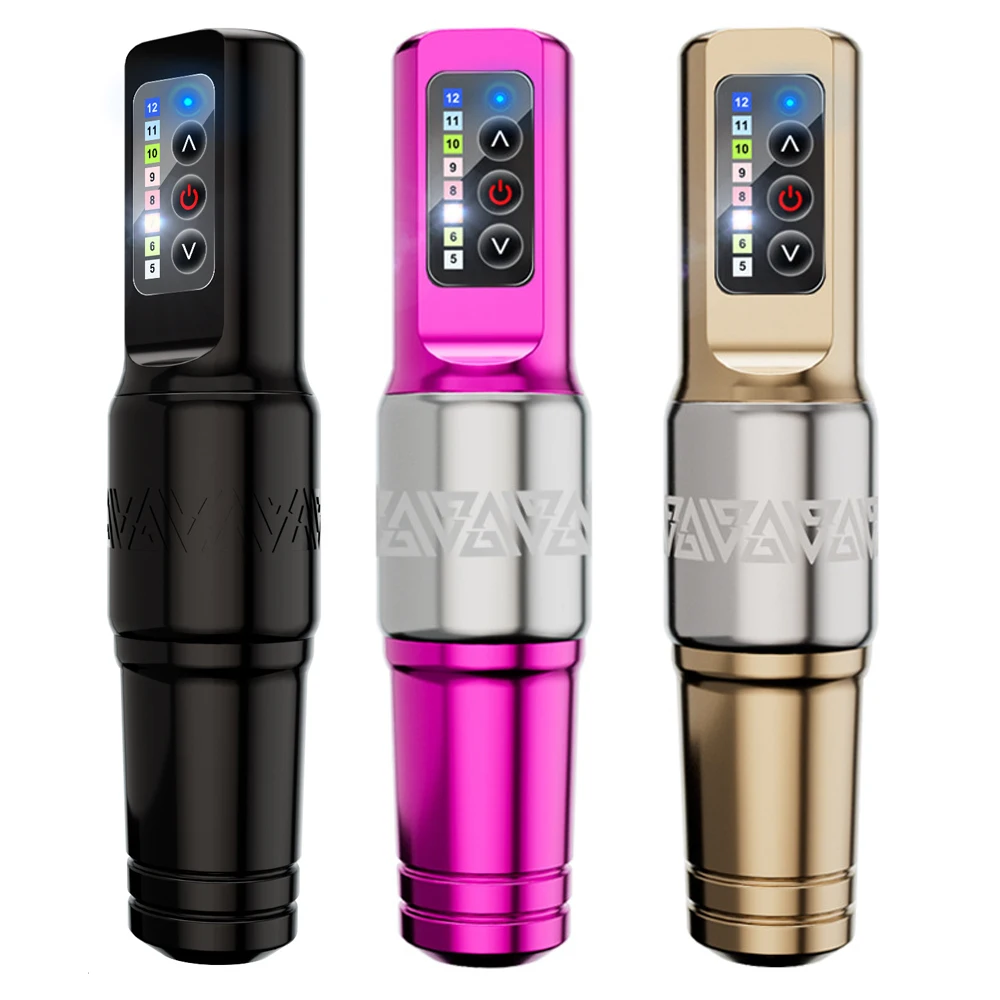 NEW Wireless Tattoo Machine 1400mAh Battery Rotary Cartridge Tattoo Pen Tattoo Gun for Professional Tattoo Artists and Beginners