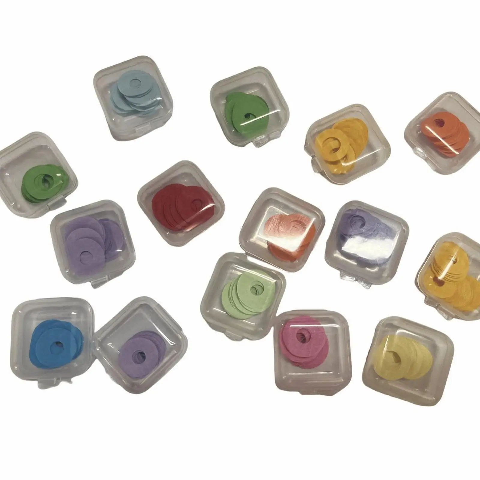 Flute Pad Replacement Kit Paper Plastic Flute Accessories Set for Instrument Repair and Maintenance