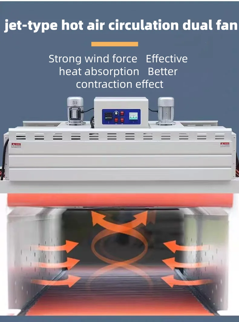 Automatic Sealing Cutting Shrinking Machine for Gift Box Tableware Courier Packaging Various Products High Quality Customize view 5