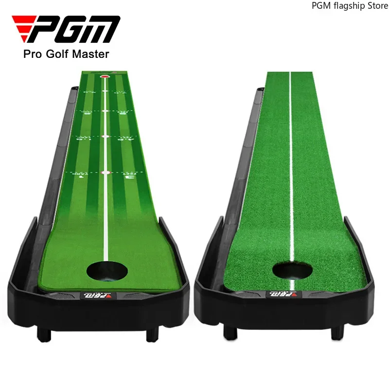 PGM Indoor Golf Putting Practice Device coperta per pratica domestica pendenza regolabile forniture per Golf Indoor versione prato/velluto TL025