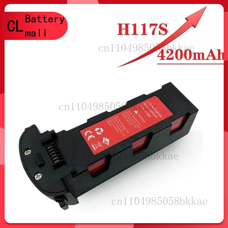 

Upgrade 11.4v 4200mAh Battery for Hubsan H117S Zino GPS RC Quadcopter Spare Parts 11.4V Battery For RC FPV Racing Camera Drones