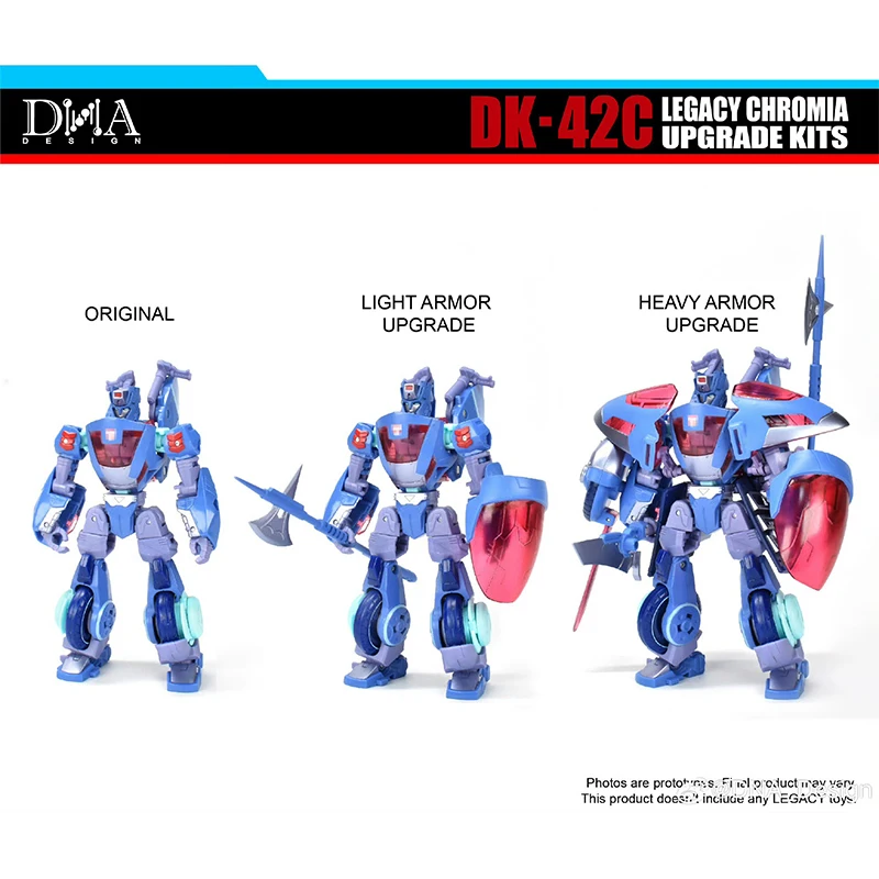 متوفر DNA DK-42C Dk42C التراث TFP ملحقات سيارة الشرطة حزمة إعادة طباعة أجزاء وحدة جديدة أجزاء لعبة مجسمة هدية #3