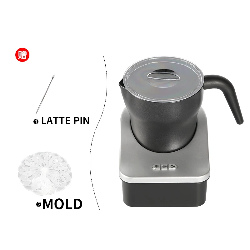 Frother elétrico do leite do leite do café pequeno do agregado familiar, Máquina totalmente automática do tampão do leite, Quente e frio, Comercial