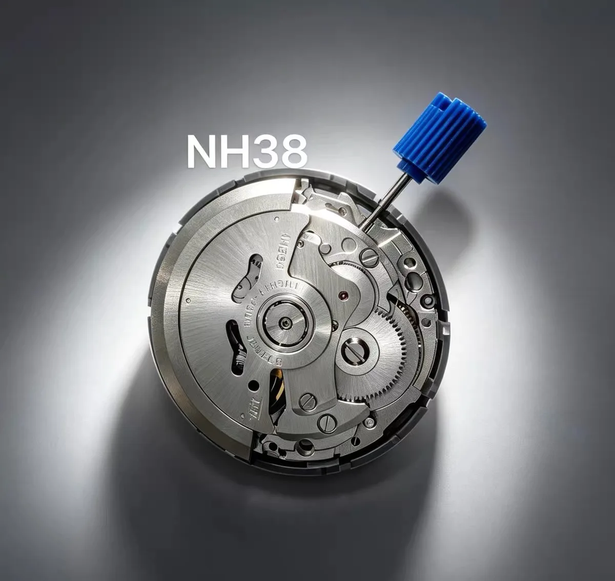 Original Japan NH38A Automatic Mechanical Watch Movement 24 Jewels No Date Self-Winding Genuine NH38 Movement