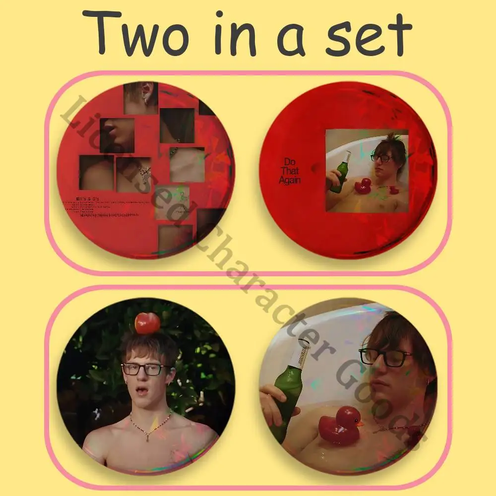 M-Malcolm T-Todd Do That Again 32mm 58mm 75mm 44mm 25mm Mini Badges Brooches DIY Pins Decorations Extra large 2-piece set