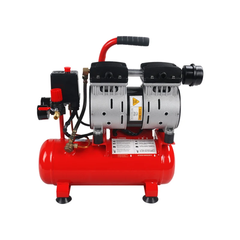 Oil-Free 220V Mini Air Compressor Silent Woodworking Air Pump Professional High-Quality Compression Machine for Tools