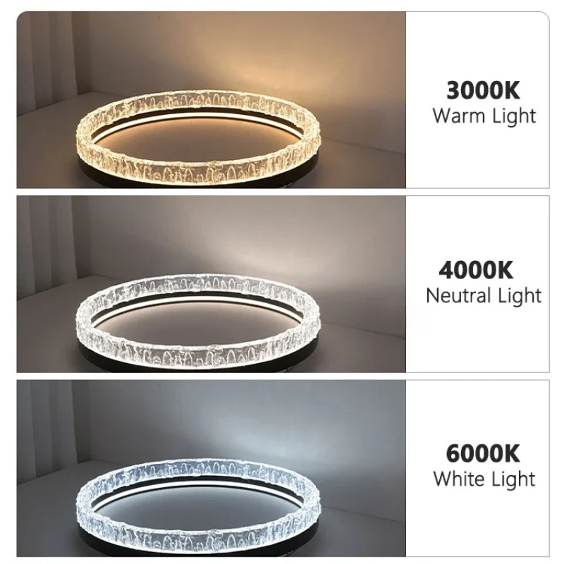 2025 الحديثة بسيطة غرفة المعيشة مصباح السقف عالية الجودة غرفة كريستال الإيطالية الحد الأدنى المصباح الرئيسي غرفة نوم رئيسية ضوء السقف