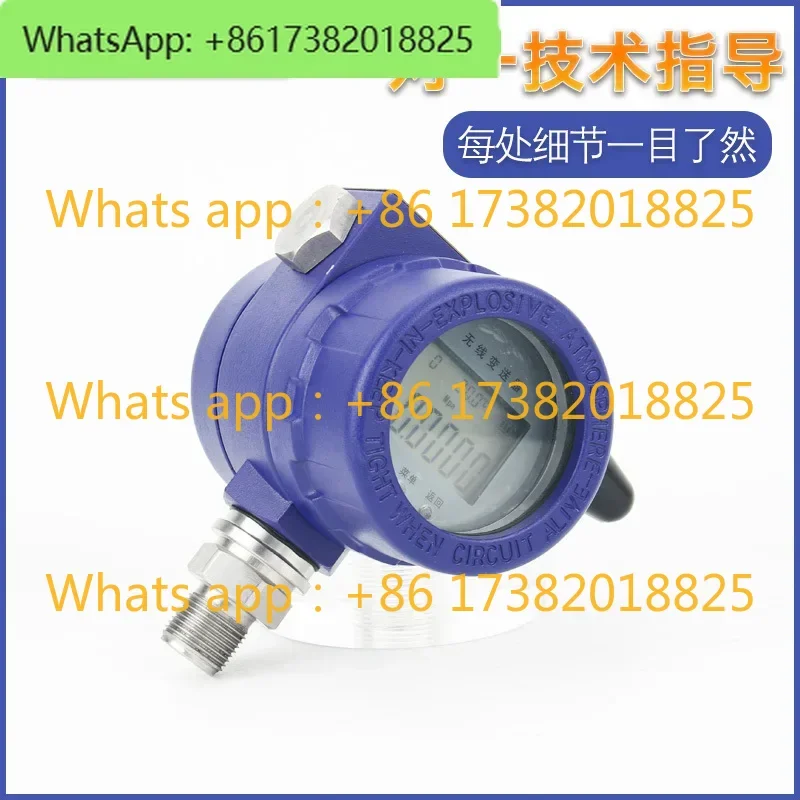 NB Wireless Pressure Transmitter Digital Display Internet of Things Wireless Remote Pressure Sensor Temperature Transmitter
