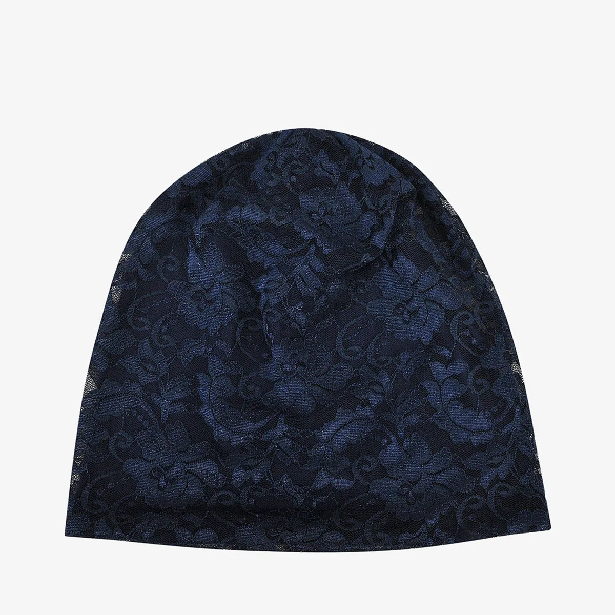 Beanie Hats For Women Hollow Lace Flower Pattern Autumn Summer Beanie Thin Hat Baggy Cap Bonnet Gorro Breathable Headgear