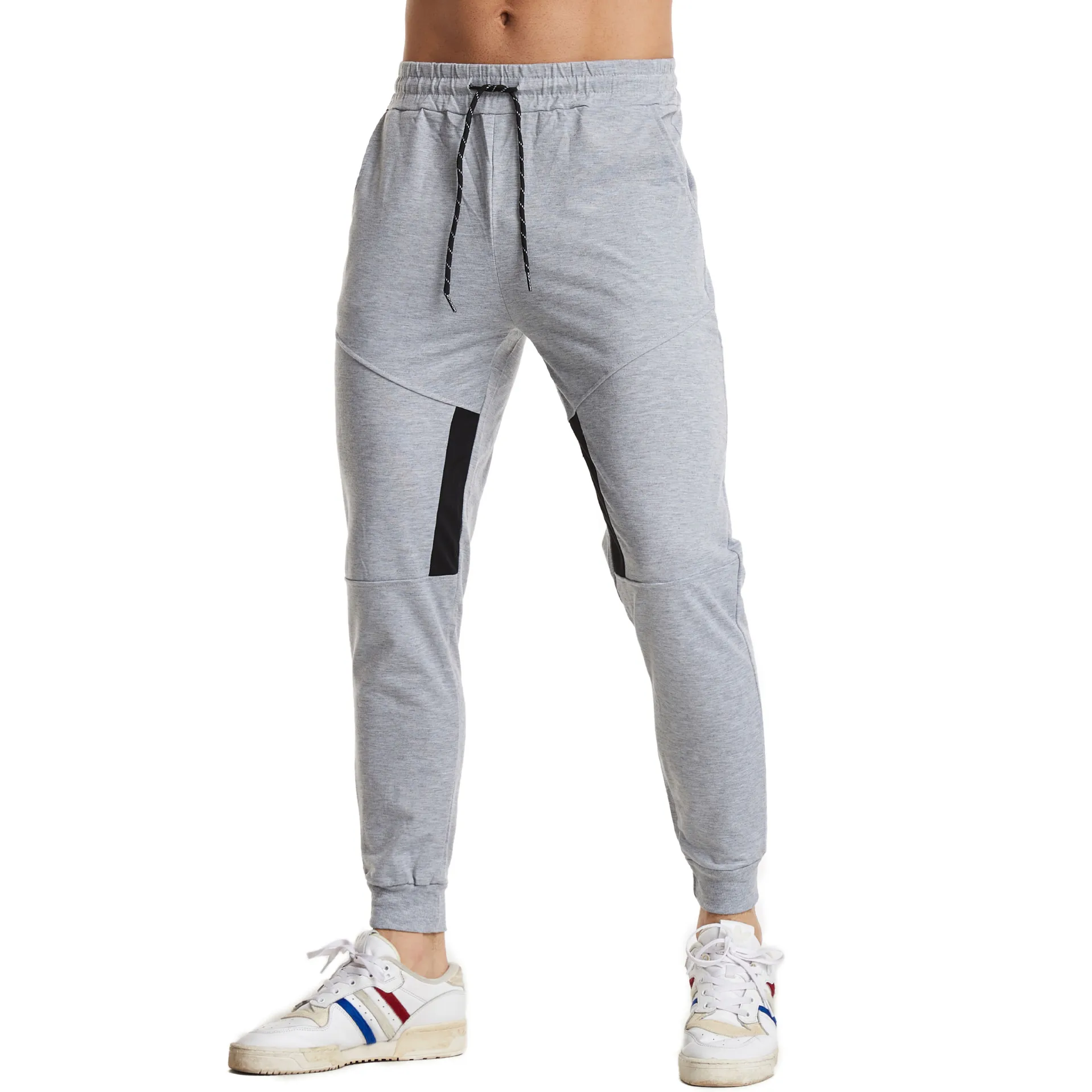 

2023 Autumn/Winter Men's Casual Pants Fashion Patchwork Pents Fitness Running Pants Sweatpants Men Clothes for Man