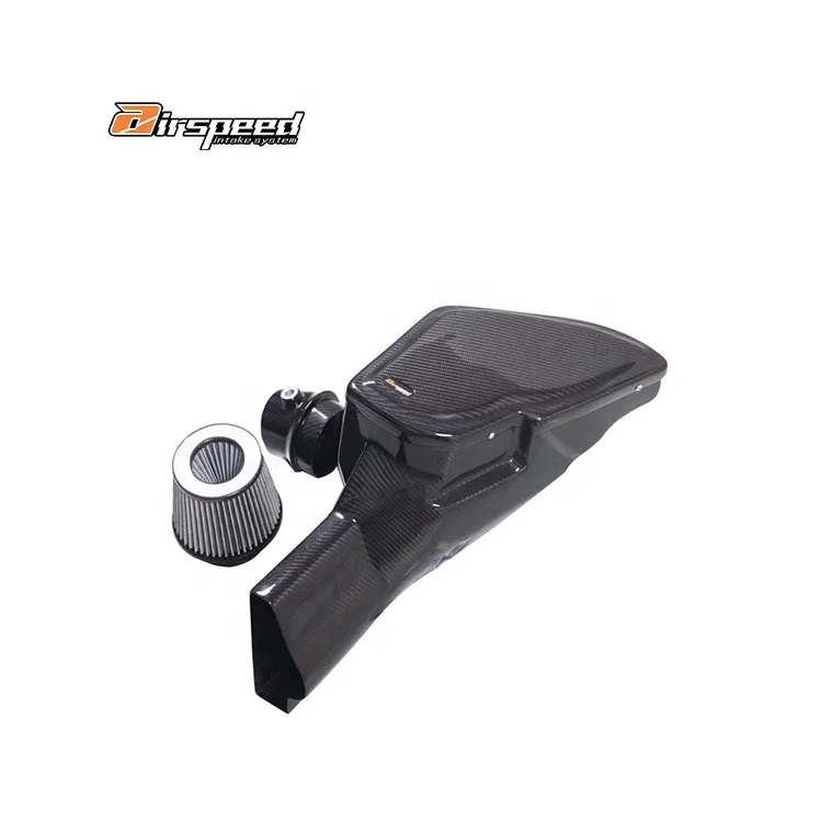

Airspeed Brand Real Car Data Development 100% Dry Carbon Fiber Cold Air Intake System for Ford Mustang 2.3T