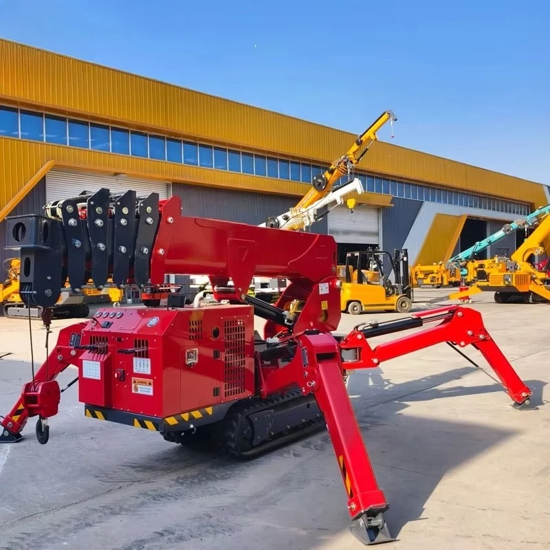 سلسلة الرافعات الزاحفة لرفع العنكبوت 3T-12T لا مثيل لها، للتطبيقات المتخصصة في أقطاع الاتصالات والطاقة والإنفطارية #3