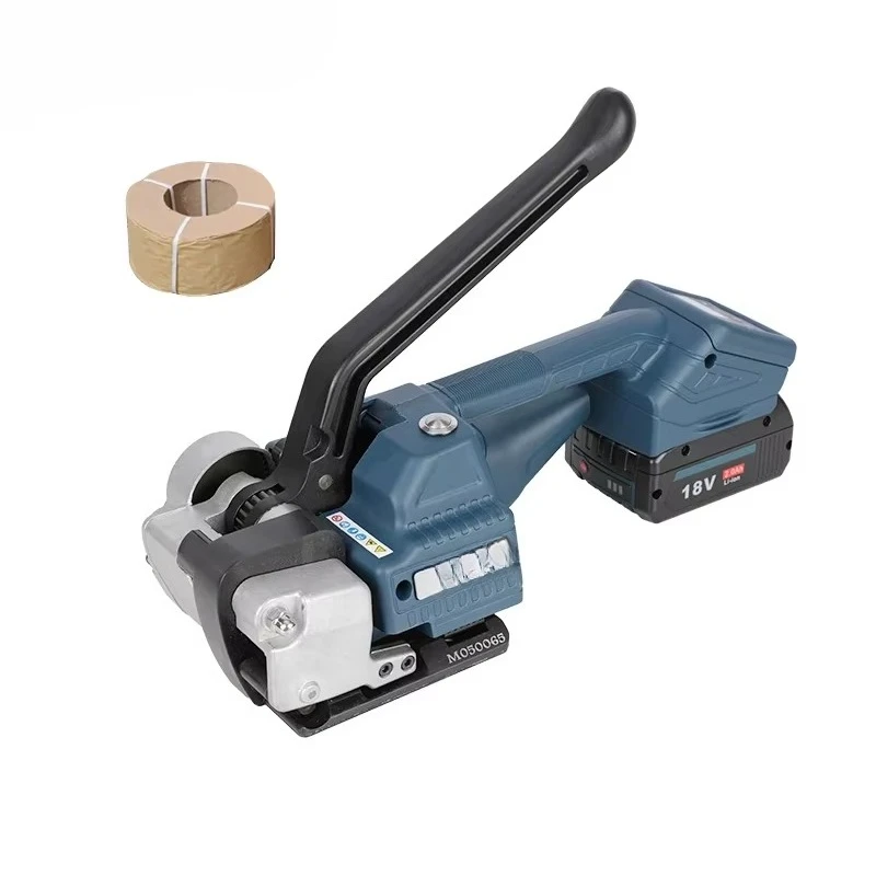 

Electric Handheld Buckle Free Strapping Belt, Steel Strip Belt, Battery Packaging Machine