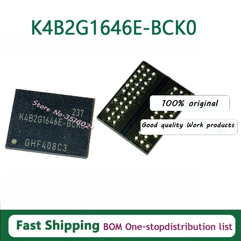 10PCS/lot  K4B2G1646E-BCK0 2Gb（256MB x 8)DDR3  BGA 100% NEW