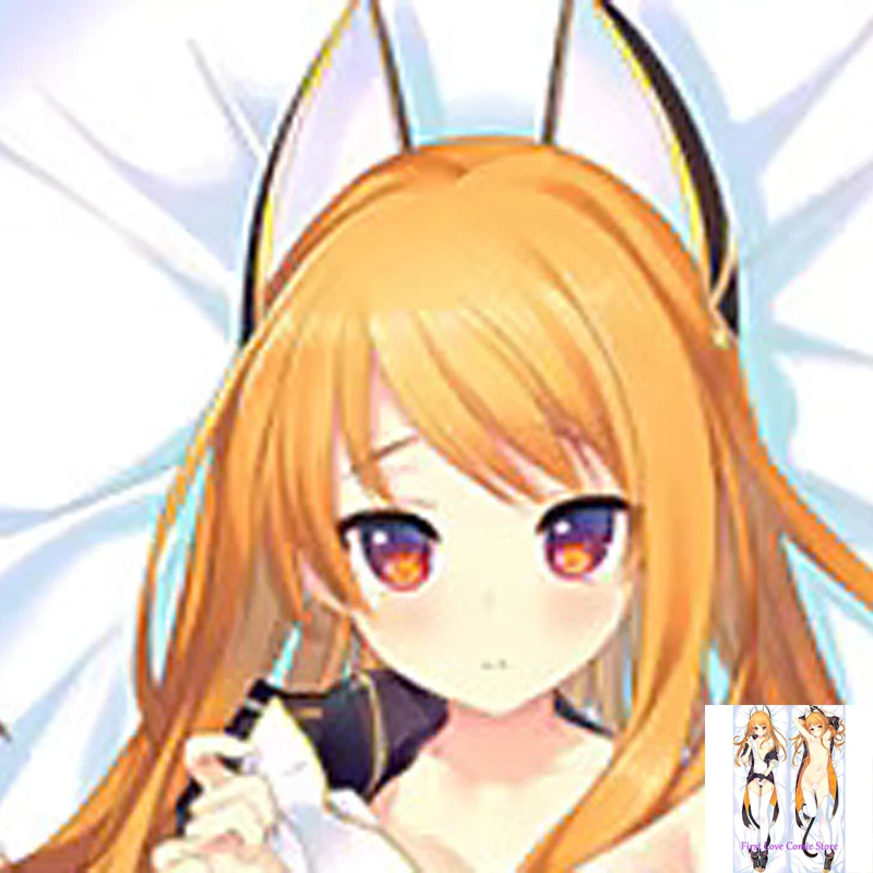 

Dakimakura Anime Pillow Giant Breasts With Beautiful Legs Double Sided Print Life-size Body Decoration