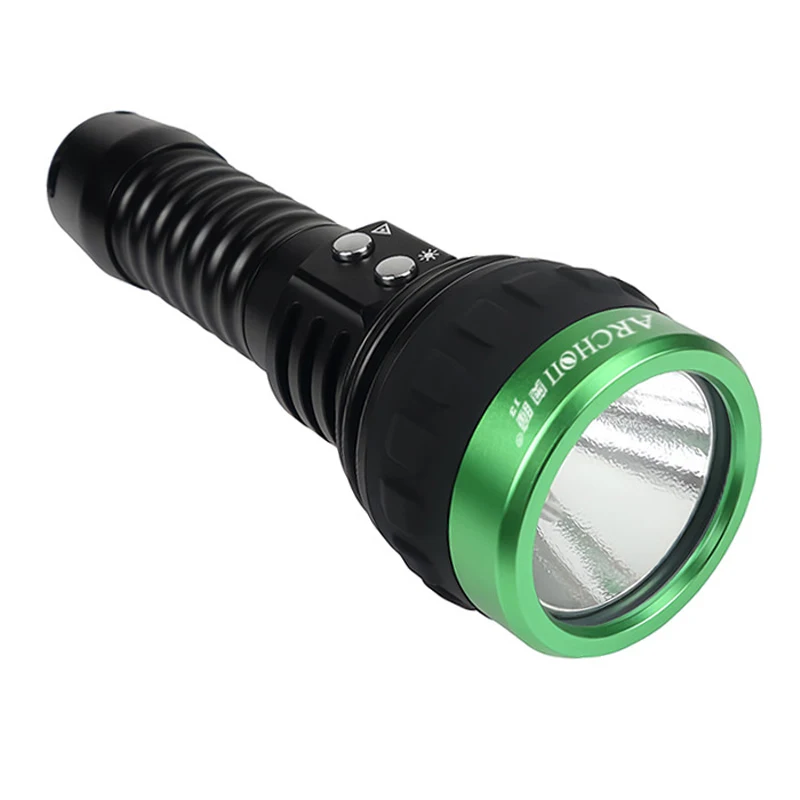 ARCHON J3 3000 Lumens Coaching Diving Light Spotlight Torch Underwater 100m Powerful Tactical Instructor Flashlight