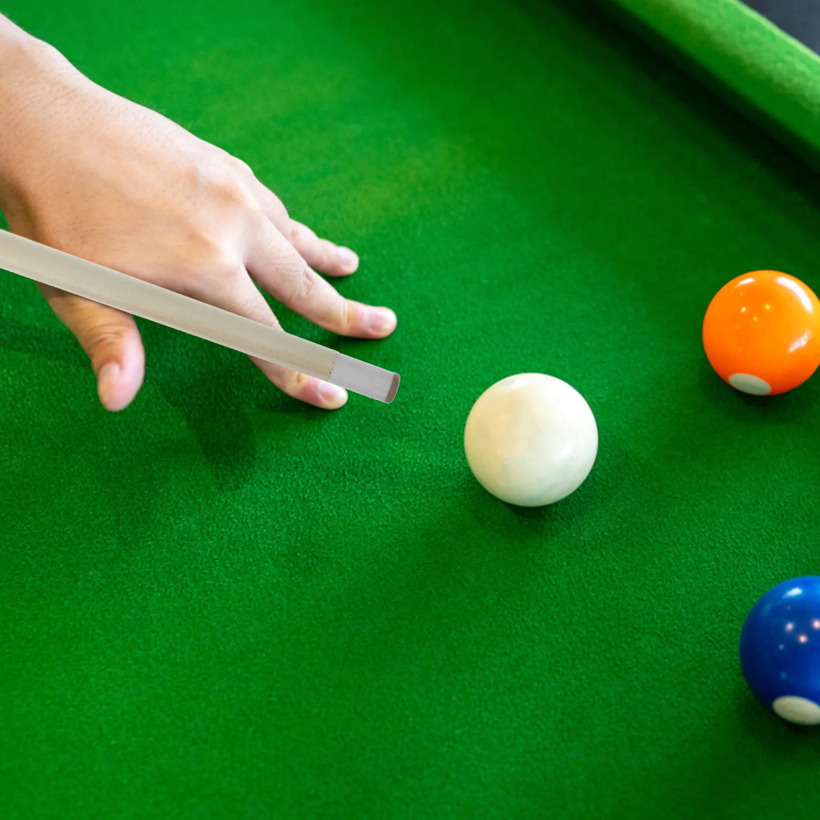 

1pc Mini Pool Cue Stick For Wooden Short Billiard Cue Lightweight Comfort Grip Easy Use Portable Pool Sticks