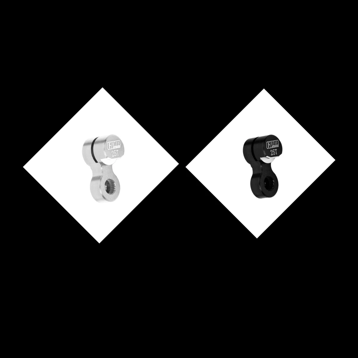 GPM سبيكة 7075 الفرامل الفرجار سيرفو الذراع 25T ل LOSI 1/4 Promoto MX LOS06002 SM دراجة نارية LOS-2310 #1