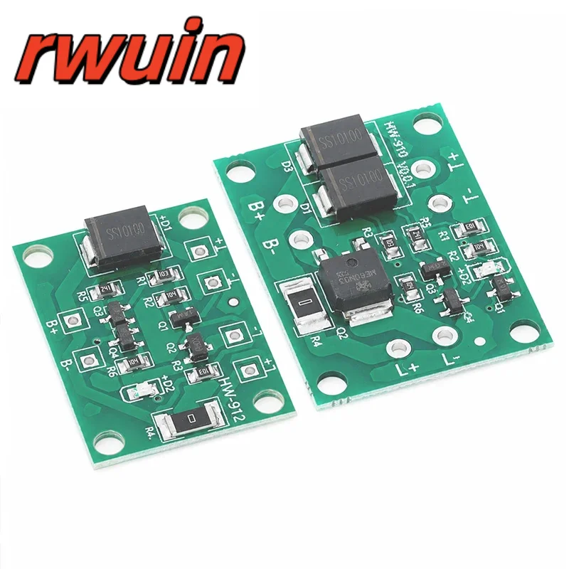 10pcs/1pc 3-24V Solar light circuit control board module solar lawn light lithium lead-acid battery light automatic control