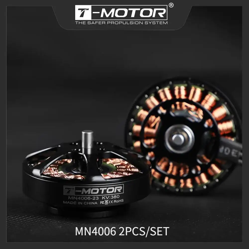 

T-MOTOR Antigravity Type MN4006 2PCS/SET 4-6S UAV Motor kv380 Brushless Motor For Ultrathin Design Lightest Weight